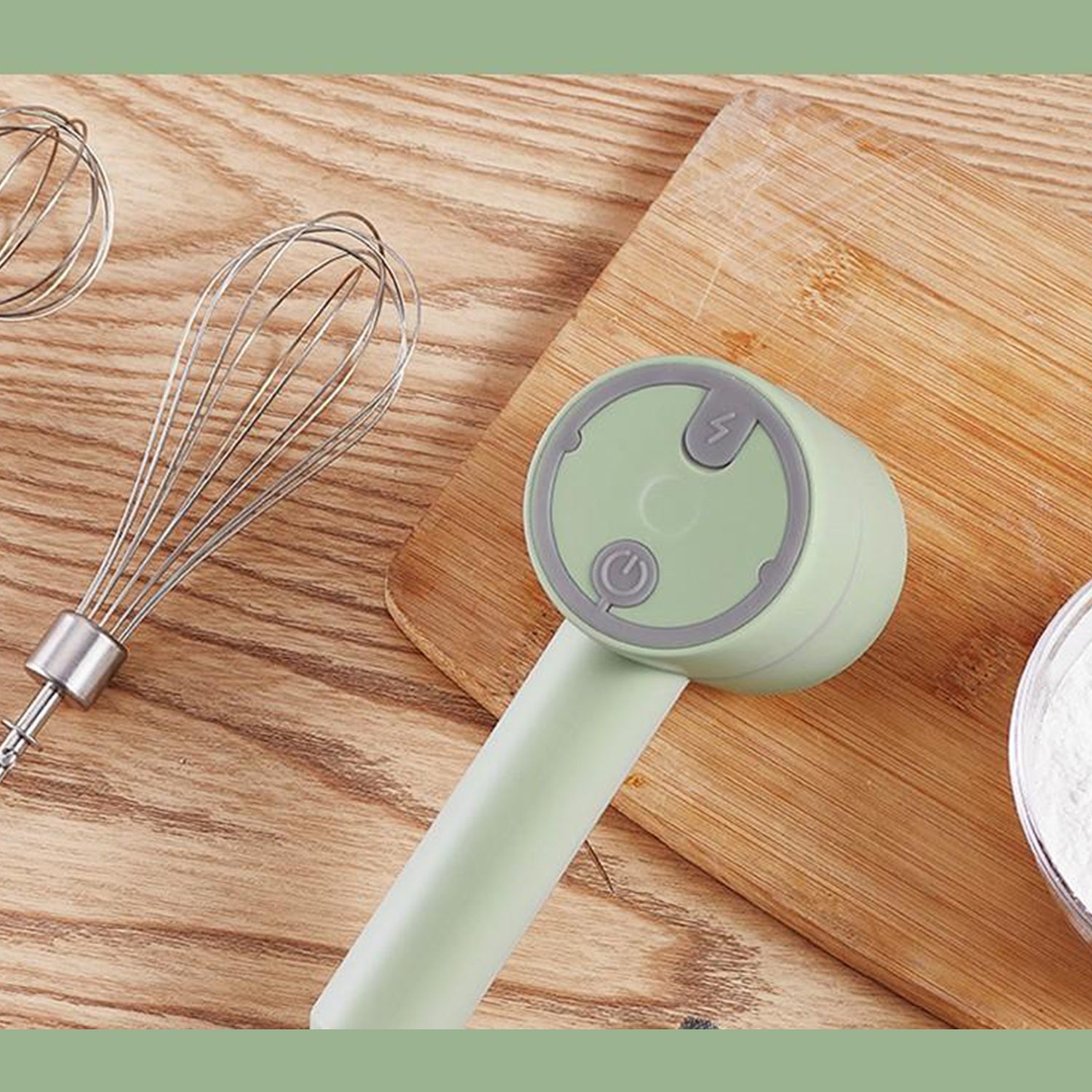 2813 Wireless Hand Mixer, Charging Handheld 2pc portable Whisk Mini High Power Beater Baking Hand Held Mixer, Portable Kitchen Blender. DeoDap 2813 Wireless Hand Mixer, Charging Handheld 2pc portable Whisk Mini High Power Beater Baking Hand Held Mixer, Portable Kitchen Blender. DeoDap